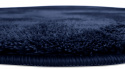 Alfombra redonda \'Aranga Super Soft\' 160cm - Azul oscuro