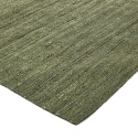 Alfombra de yute \'Amasia\' - Verde oscuro