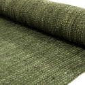 Alfombra de yute \'Amasia\' - Verde oscuro