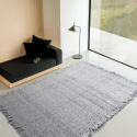 Alfombra de lana \'Dalita\' - Gris