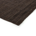 Alfombra de yute \'Amasia\' - Marrón oscuro