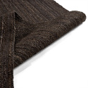 Alfombra de yute \'Amasia\' - Marrón oscuro