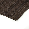 Alfombra de yute \'Amasia\' - Marrón oscuro