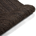 Alfombra de yute \'Amasia\' - Marrón oscuro