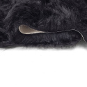Alfombra Tipo Rya \'Sohar\' - Negra