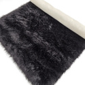 Alfombra Tipo Rya \'Sohar\' - Negra