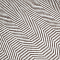 Alfombra de lana \'Larkana\' - Marrón/blanco