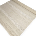 Alfombra de lana \'Almaty\' - Blanca