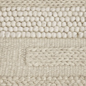 Alfombra de lana \'Almaty\' - Blanca