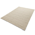 Alfombra de lana \'Larkana\' - Beige/blanco