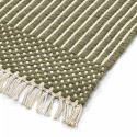 Alfombra de lana \'Arbil\' - Verde/blanco