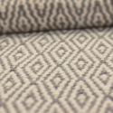 Alfombra de lana \'Monastir\' - Gris/blanco