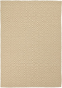 Alfombra de lana \'Monastir\' - Beige/blanco