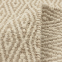 Alfombra de lana \'Monastir\' - Beige/blanco