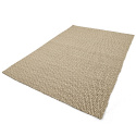 Alfombra de lana \'Monastir\' - Marrón/blanco