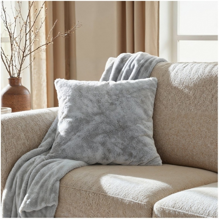 Manta \'Aranga Super Soft Throw\' 130x170cm - Gris en el grupo Decoración / Textiles / Mantas y cobijas con Reforma (V10201570)