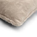 Funda de cojín \'Aranga Super Soft\' 45x45cm - Marrón