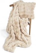 Manta \'Aranga Bubble Throw\' 130x170cm - Beige