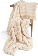 Funda de cojín \'Aranga Bubble\' 45x45cm - Beige