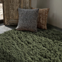 Alfombra Tipo Rya \'Lana tejida a mano Fassale\' - Verde