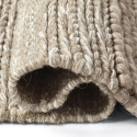 Alfombra de lana \'Almaty\' - Beige
