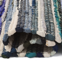 Alfombra de trapo \'Home\' - Multicolor/azul