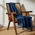 Plaid \'Samantha\' 130x170cm - Azul marino