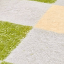 Cuadros \'Audrey Check\' 130 x 170 cm - Beige/verde/morado