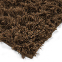 Alfombra Rya \'Melilla Handwoven Wool\' - Marrón
