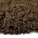 Alfombra Rya \'Melilla Handwoven Wool\' - Marrón
