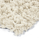 Alfombra Tipo Rya \'Fassale Handwoven Wool\' - Blanca