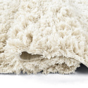Alfombra Tipo Rya \'Fassale Handwoven Wool\' - Blanca