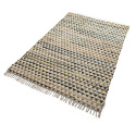 Alfombra de trapo \'Lindby\' - Multicolor/amarillo