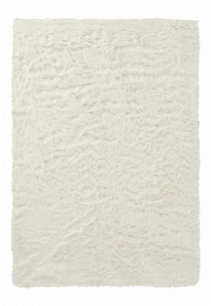 Alfombra Tipo Rya \'Sohar\' - Blanca en el grupo Decoración / Alfombras / Alfombras de ryas con Reforma (V10206)