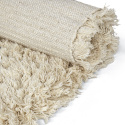 Alfombra Tipo Rya \'Fassale Lana tejida a mano\' - Beige