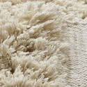 Alfombra Tipo Rya \'Fassale Lana tejida a mano\' - Beige