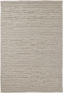 Alfombra de lana \'Talvia Braided Wool\' - Gris