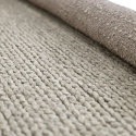 Alfombra de lana \'Talvia Braided Wool\' - Gris