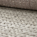 Alfombra de lana \'Talvia Braided Wool\' - Gris