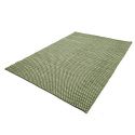 Alfombra de lana \'Ovelia\' - Verde/blanco