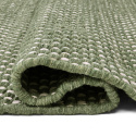 Alfombra de lana \'Ovelia\' - Verde/blanco
