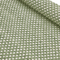 Alfombra de lana \'Ovelia\' - Verde/blanco