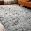 Alfombra Tipo Rya \'Sohar\' - Gris claro