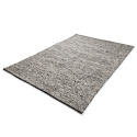 Alfombra de lana \'Talvia Braided Wool\' - Gris oscuro