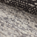 Alfombra de lana \'Talvia Braided Wool\' - Gris oscuro