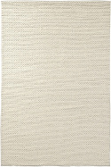 Alfombra de lana \'Talvia Braided Wool\' - Blanco