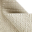 Alfombra de lana \'Talvia Braided Wool\' - Blanco