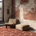 Alfombra \'Lana tejida a mano Leknes\' - Terracota