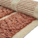 Alfombra \'Lana tejida a mano Leknes\' - Terracota
