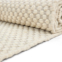 Alfombra de lana \'Ovelia\' - Beige/blanco